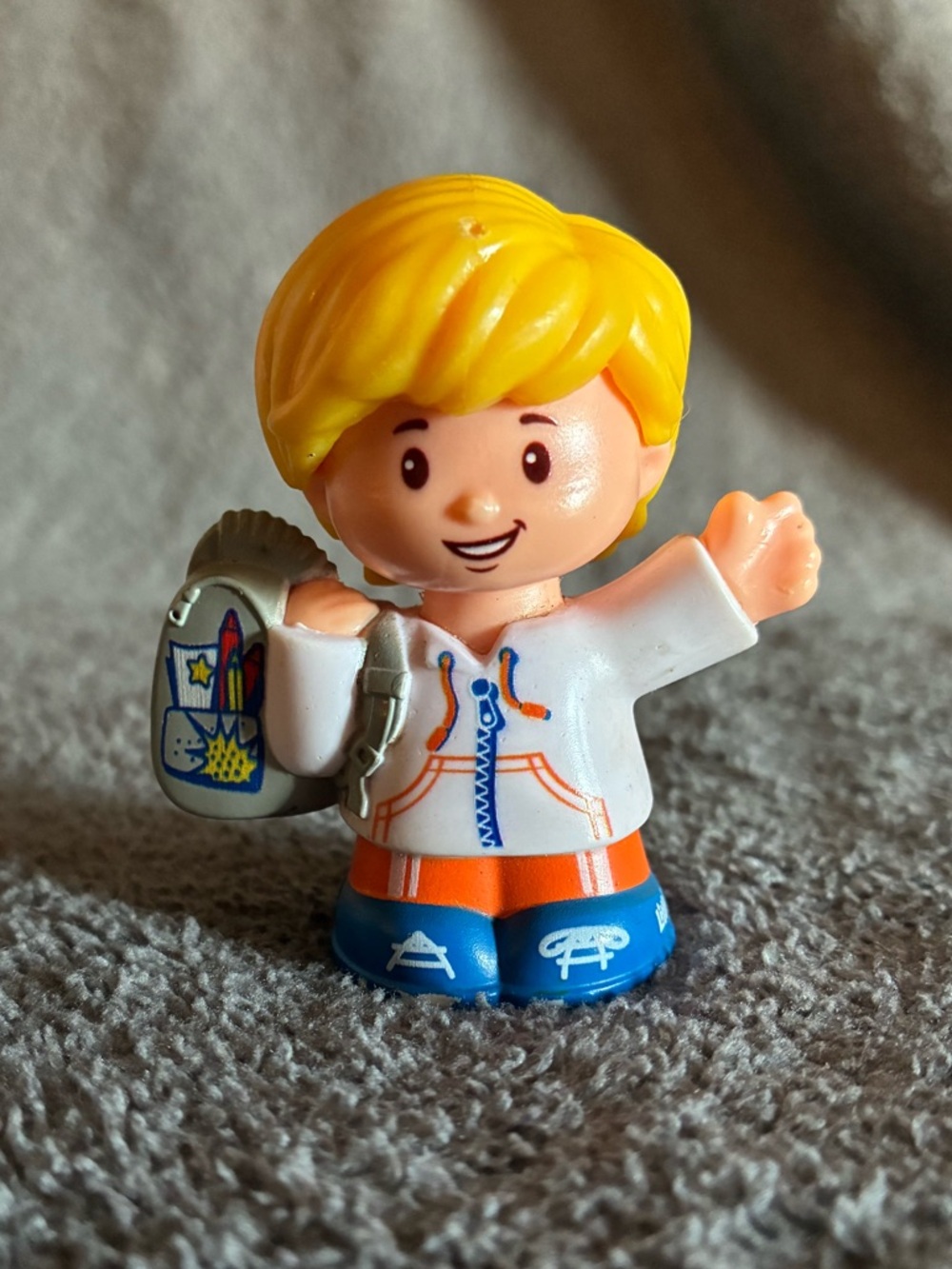 Fisher Price Little People School Boy Figurine